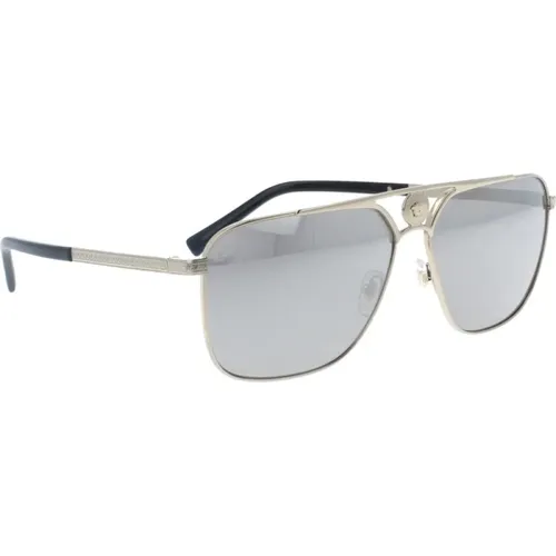 Stylish Sunglasses with Unique Design , male, Sizes: 61 MM - Versace - Modalova