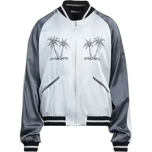 Souvenir Bomber Jacket , male, Sizes: M, XL, L - Palm Angels - Modalova