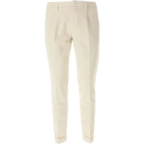 Ivory Trousers - Stylish Model , male, Sizes: W36, W35 - Fay - Modalova