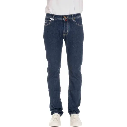 Denim Bard Fit Jeans , Herren, Größe: W33 - Jacob Cohën - Modalova