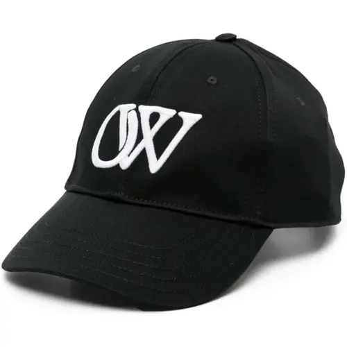 Logo Hat , male, Sizes: M, L - Off White - Modalova