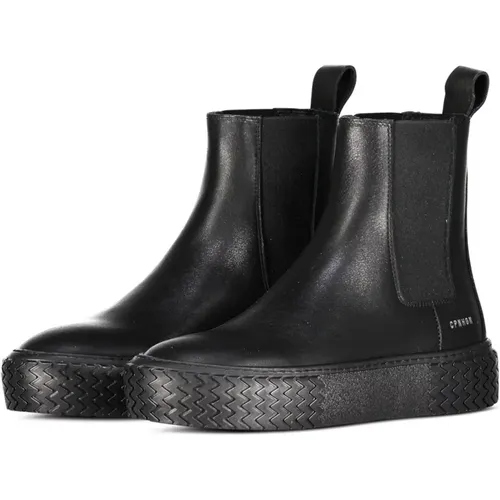 Stylishe Plateau Chelsea Boots , Damen, Größe: 39 EU - Copenhagen Shoes - Modalova