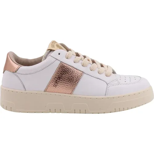 Laminated Leather Sneakers , female, Sizes: 4 UK, 6 UK, 5 UK, 3 UK, 8 UK - Saint Sneakers - Modalova