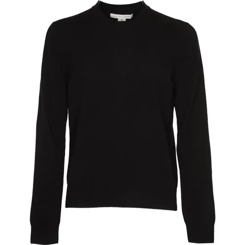 Schwarzer Strick Rundhals Pullover Sweater - Comme des Garçons - Modalova