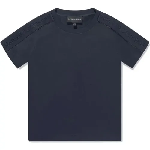 T-Shirts,Moon Rock Grafik T-Shirt - Emporio Armani - Modalova
