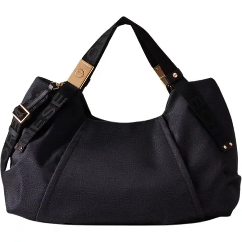 Dark Shoulder Bag , female, Sizes: ONE SIZE - Borbonese - Modalova