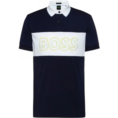 Regular Fit Cotton-Blend Polo Shirt , male, Sizes: M, L - Hugo Boss - Modalova