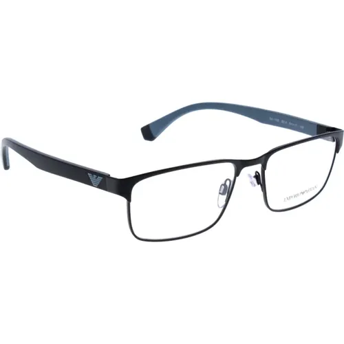 Stylish Prescription Glasses for Men , male, Sizes: 54 MM - Emporio Armani - Modalova