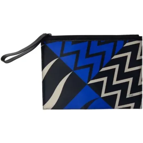 Pre-owned Polyester pouches , female, Sizes: ONE SIZE - Emilio Pucci Pre-owned - Modalova