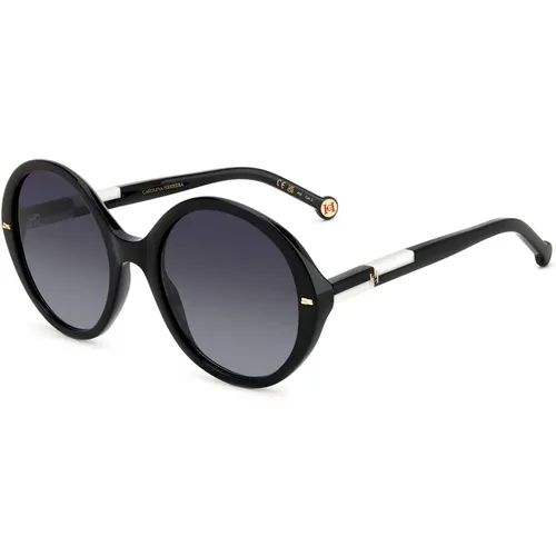 White/Grey Shaded Sunglasses, Red/Brown Shaded Sunglasses - Carolina Herrera - Modalova