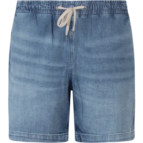 Denim Bermuda Shorts mit Logo-Detail , Herren, Größe: 2XL - Polo Ralph Lauren - Modalova