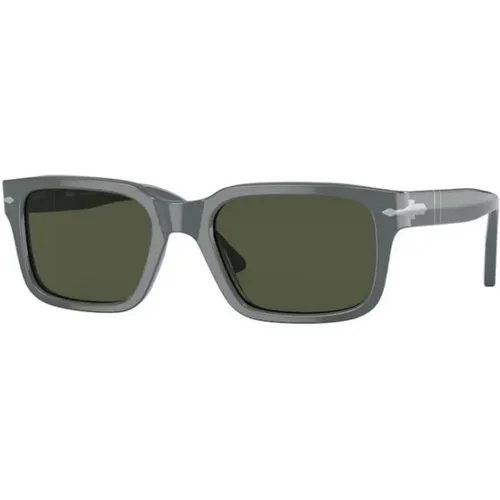 Grey Frame Stylish Sunglasses , unisex, Sizes: 53 MM - Persol - Modalova