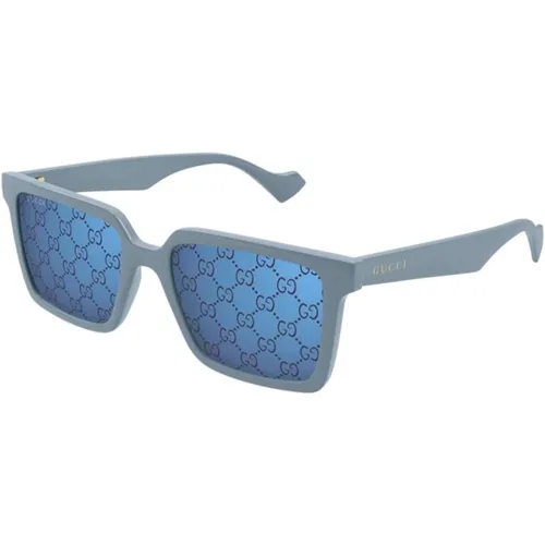 Light Violet Sunglasses Gg1540S , male, Sizes: 55 MM - Gucci - Modalova