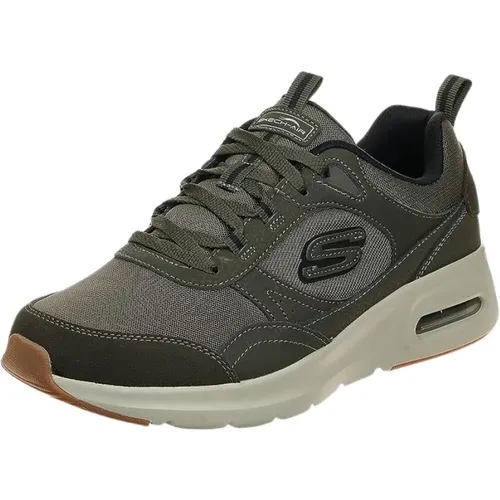 Grüne Sneakers für Herren , Herren, Größe: 40 EU - Skechers - Modalova