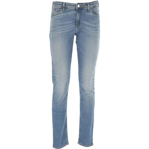 Slim-fit Denim Jeans for Women , female, Sizes: W25, W29, W26 - Emporio Armani - Modalova