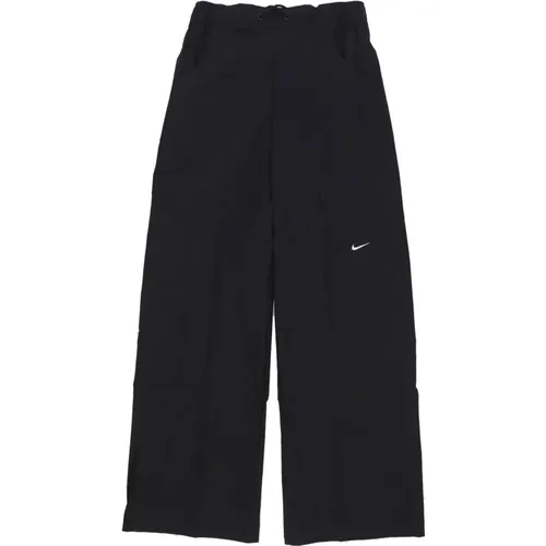 Essentials Woven High Rise Wide Leg Hose , Damen, Größe: L - Nike - Modalova