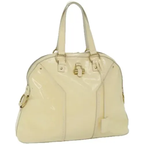 Pre-owned Coated canvas handbags , female, Sizes: ONE SIZE - Yves Saint Laurent Vintage - Modalova