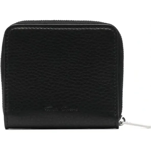 Zipped wallet , female, Sizes: ONE SIZE - Rick Owens - Modalova