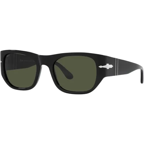 Stylish Sunglasses with Green Lens , unisex, Sizes: 51 MM - Persol - Modalova