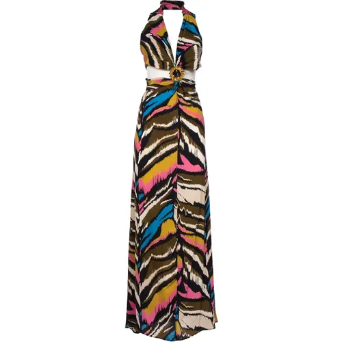 Colorful Sleeveless Dress Lia Style , female, Sizes: XS, S - Anjuna - Modalova