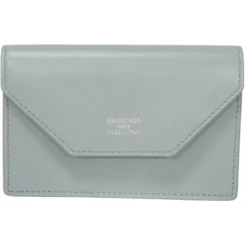 Pre-owned Leather wallets , female, Sizes: ONE SIZE - Balenciaga Vintage - Modalova