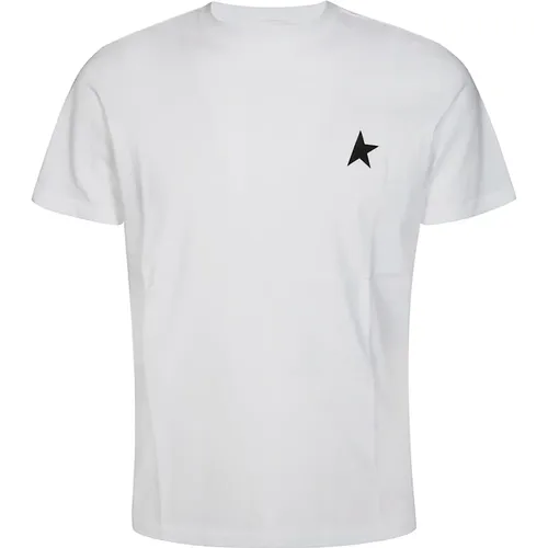 Star T-shirt Regular , female, Sizes: XS, M, L, S - Golden Goose - Modalova