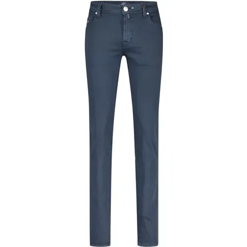 Slim-Fit Leonardo Jeans , male, Sizes: W36, W40, W38, W34, W32, W35, W31, W33, W37 - Tramarossa - Modalova