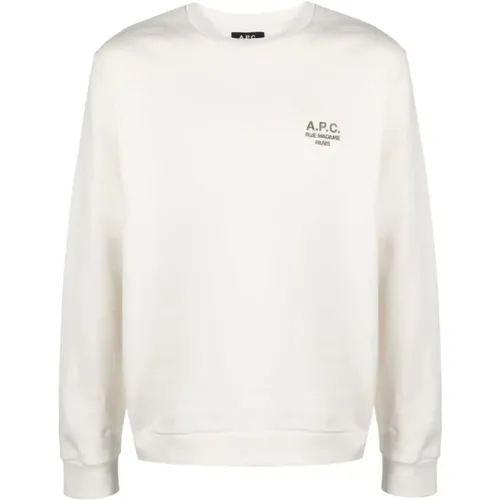 Taupe Sweatshirt Ss24 , male, Sizes: S, M, L - A.p.c. - Modalova