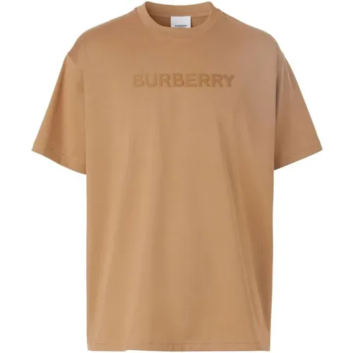 Logo T-Shirt mit Rundhalsausschnitt - Burberry - Modalova