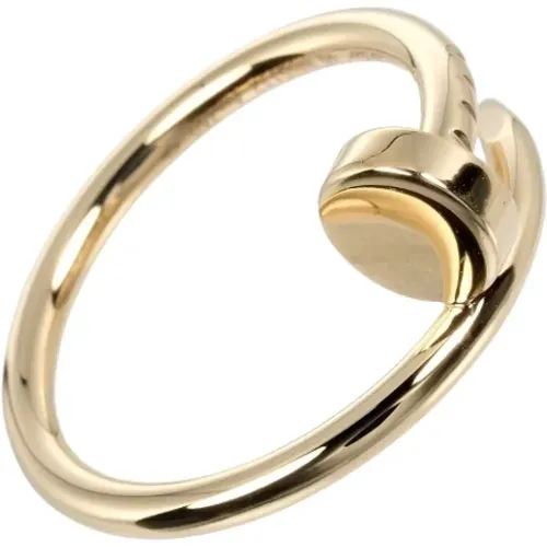 Pre-owned Gold rings , female, Sizes: ONE SIZE - Cartier Vintage - Modalova