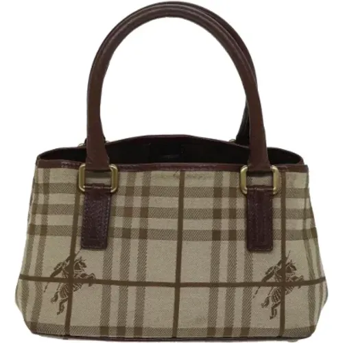 Pre-owned Canvas handbags , female, Sizes: ONE SIZE - Burberry Vintage - Modalova