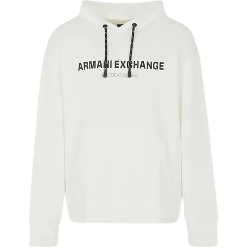 Kapuzenpullover , Herren, Größe: L - Armani Exchange - Modalova