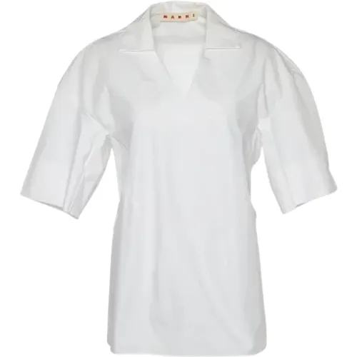 Pre-owned Cotton tops , female, Sizes: M - Marni Pre-owned - Modalova