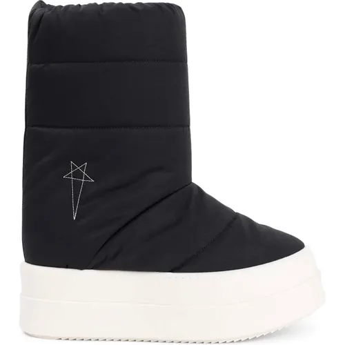 Schwarze Perle Lunar Bumper Stiefel - Rick Owens - Modalova