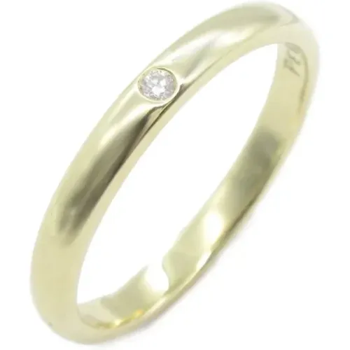 Pre-owned Gold rings , female, Sizes: ONE SIZE - Tiffany & Co. Pre-owned - Modalova