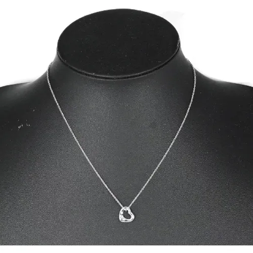 Pre-owned Metal necklaces , female, Sizes: ONE SIZE - Tiffany & Co. Pre-owned - Modalova