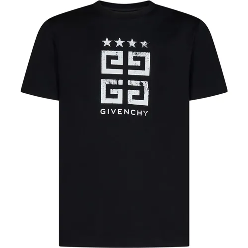T-Shirts,4G Sterne bedrucktes T-Shirt - Givenchy - Modalova