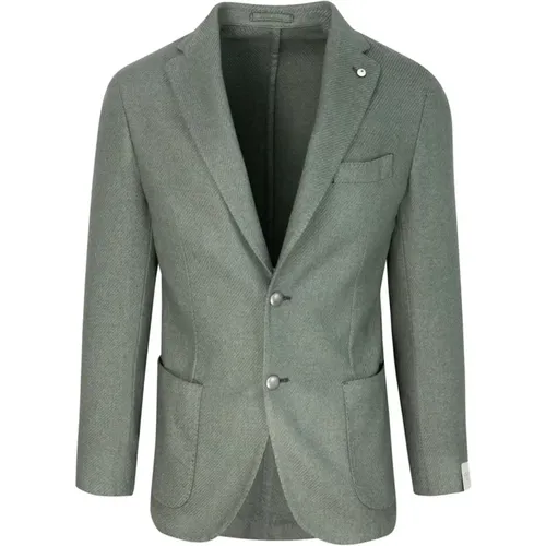 Wool Blend Blazer Jacket , male, Sizes: L, XL - Lubiam - Modalova