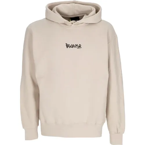 Großes Logo Hoodie Safari/Straße Schwarz , Herren, Größe: S - Disclaimer - Modalova