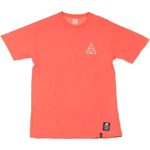 Essentials TT Coral Cayenne T-Shirt - HUF - Modalova