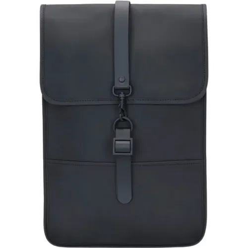 Mini Rucksack mit Laptopfach , unisex, Größe: ONE Size - Rains - Modalova