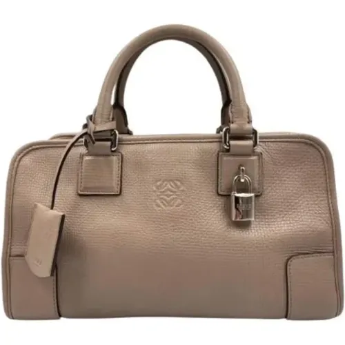 Pre-owned Leather handbags , female, Sizes: ONE SIZE - Loewe Pre-owned - Modalova