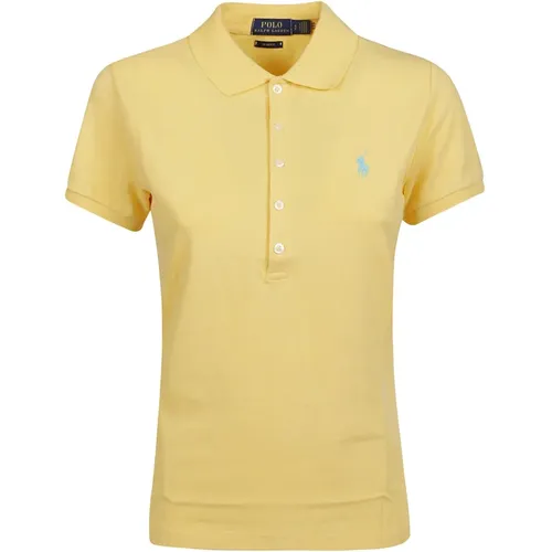 Julie Slim Polo Shirt , female, Sizes: M, XS - Ralph Lauren - Modalova