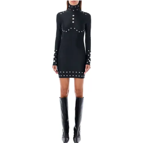 Snap Mini Dress Aw24 , female, Sizes: S - Coperni - Modalova