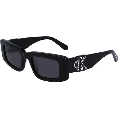 Sunglasses Ckj23609S-001 , unisex, Sizes: 52 MM - Calvin Klein - Modalova