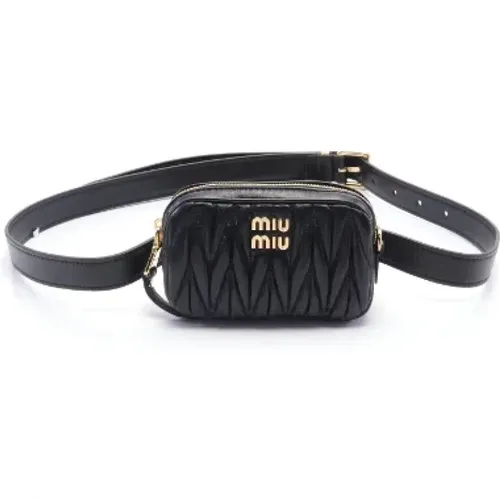 Pre-owned Leder crossbody-taschen - Miu Miu Pre-owned - Modalova