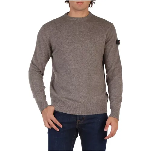Gediz Wool Crewneck Sweater , male, Sizes: 2XL - Peuterey - Modalova