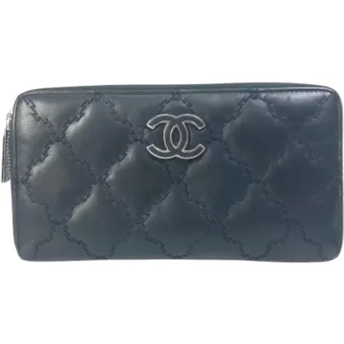 Pre-owned Leather wallets , female, Sizes: ONE SIZE - Chanel Vintage - Modalova