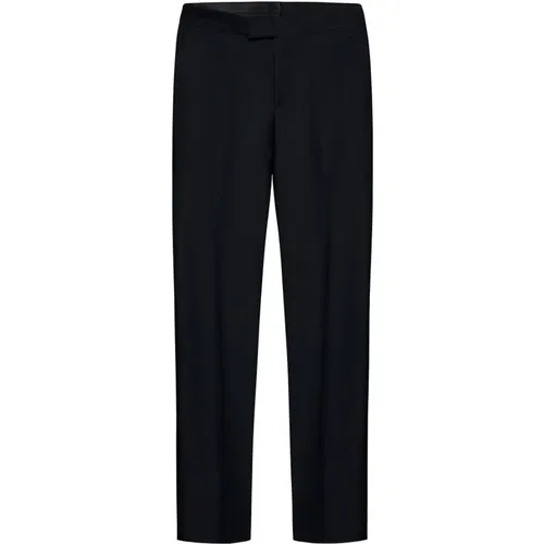 Wool Trousers Tapered Leg , male, Sizes: L, S, 2XL, M - Lardini - Modalova