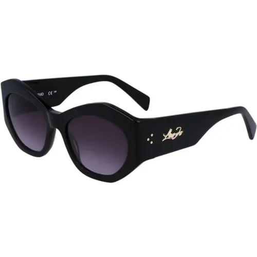 Stylische Acetat-Sonnenbrille , Damen, Größe: ONE Size - Liu Jo - Modalova